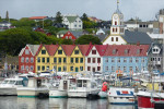 Torshavn, de hoofdstad van de Faroer